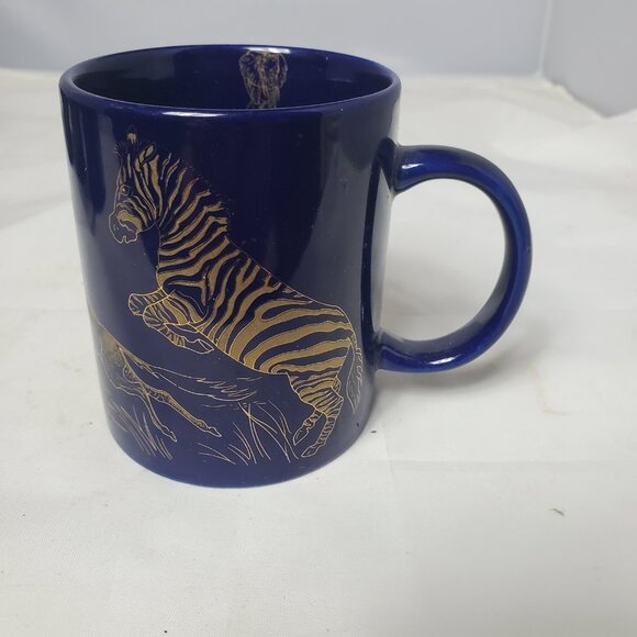 4 Kenyan Big 5 (Elephant, Rhino, Lion, Buffalo and Leopard) Coffee Cups - Picture 6 of 12